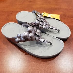Fitflop Fleur Pewter Size US9